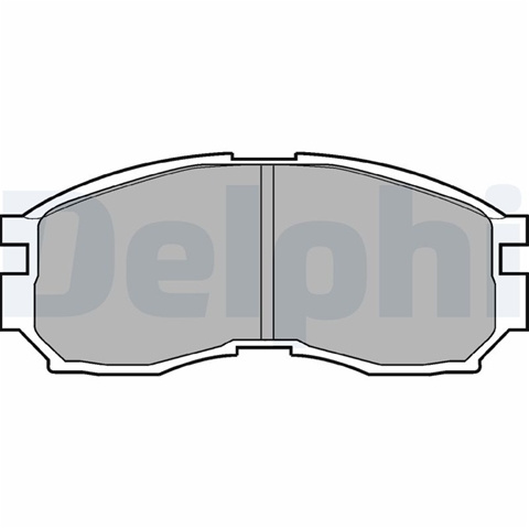 Set Placute Frana,frana Disc Delphi Hyundai LP803