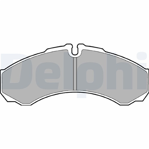 Set Placute Frana,frana Disc Delphi Iveco LP1616