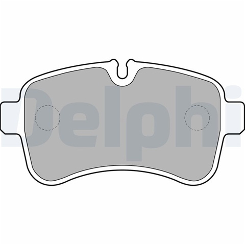 Set Placute Frana,frana Disc Delphi Iveco LP2040