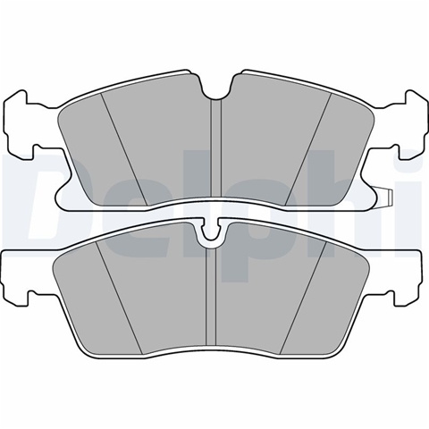 Set Placute Frana,frana Disc Delphi Jeep LP3173