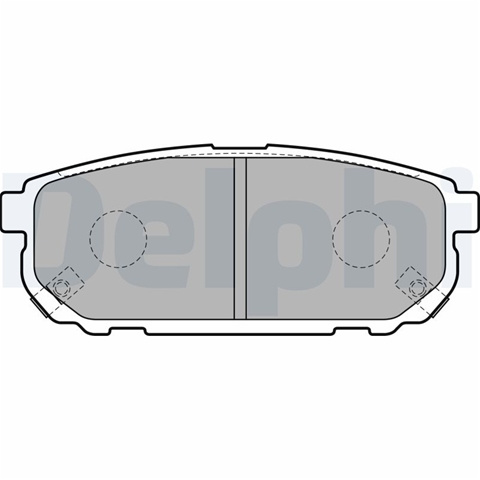Set Placute Frana,frana Disc Delphi Kia LP1850