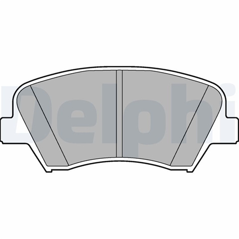 Set Placute Frana,frana Disc Delphi Kia LP2293