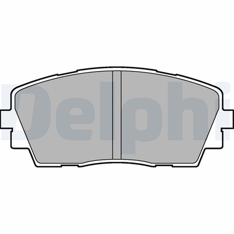 Set Placute Frana,frana Disc Delphi Kia LP2296