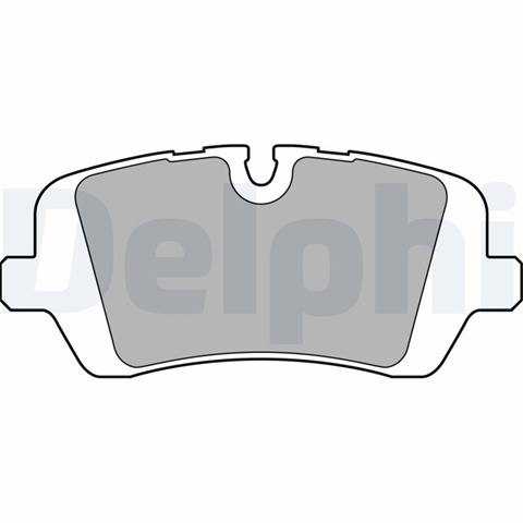 Set Placute Frana,frana Disc Delphi Land Rover LP2508