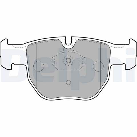 Set Placute Frana,frana Disc Delphi Land Rover LP1863
