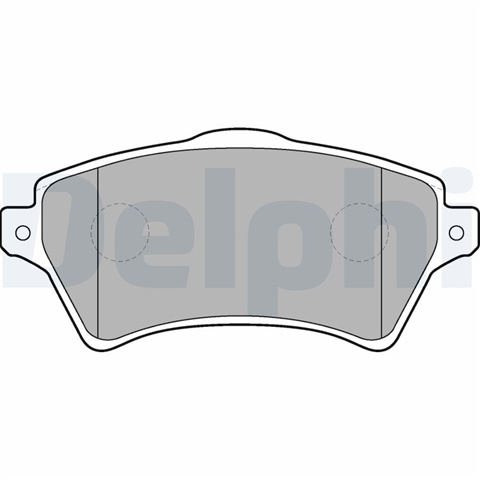 Set Placute Frana,frana Disc Delphi Land Rover LP1652