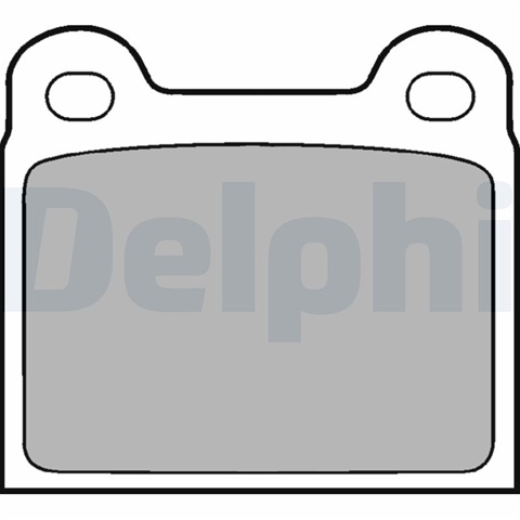 Set Placute Frana,frana Disc Delphi Mercedes-Benz LP18