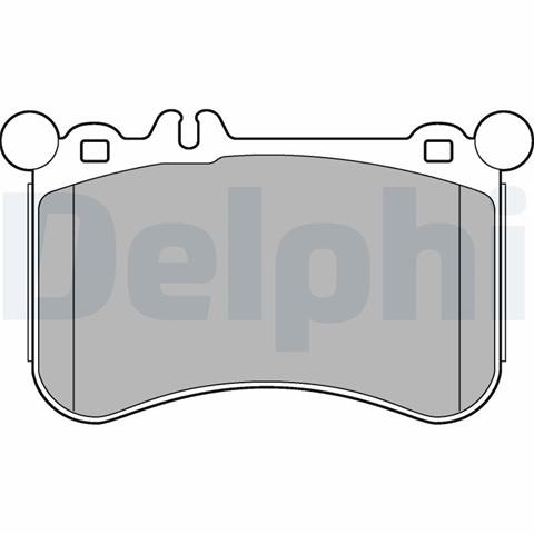 Set Placute Frana,frana Disc Delphi Mercedes-Benz LP2291