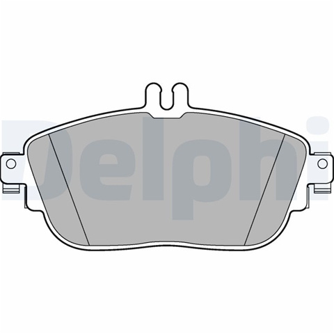 Set Placute Frana,frana Disc Delphi Mercedes-Benz LP2441
