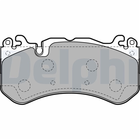 Set Placute Frana,frana Disc Delphi Mercedes-Benz LP2149