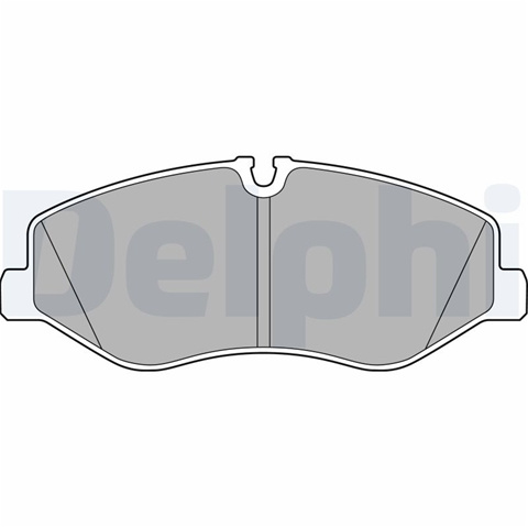 Set Placute Frana,frana Disc Delphi Mercedes-Benz LP3138