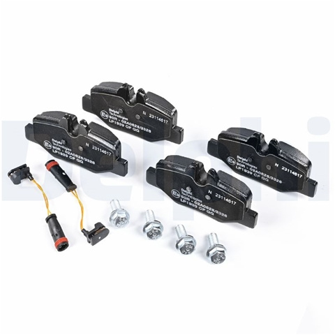 Set Placute Frana,frana Disc Delphi Mercedes-Benz LP1939