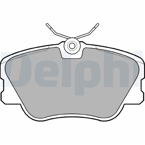Set Placute Frana,frana Disc Delphi Mercedes-Benz LP499