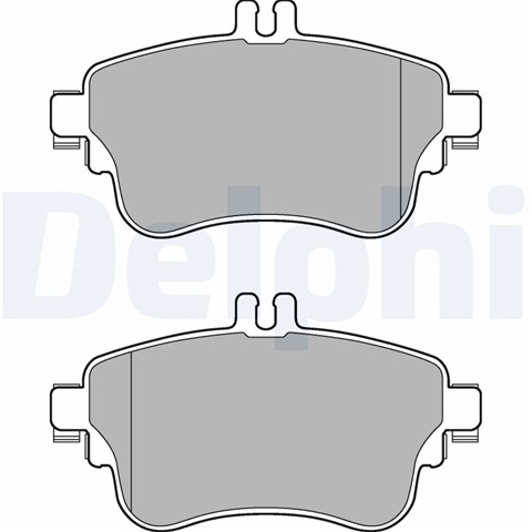 Set Placute Frana,frana Disc Delphi Mercedes-Benz LP2442