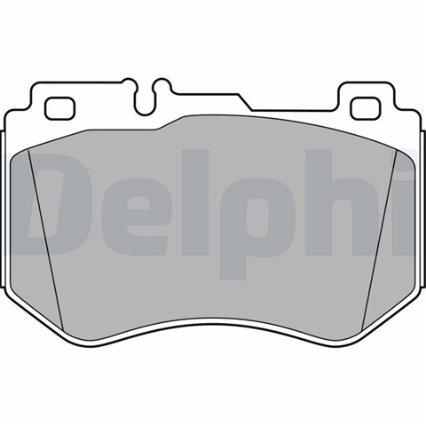 Set Placute Frana,frana Disc Delphi Mercedes-Benz LP3137