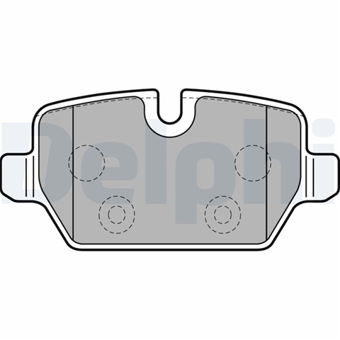 Set Placute Frana,frana Disc Delphi Mini LP2247