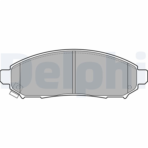 Set Placute Frana,frana Disc Delphi Nissan LP2011
