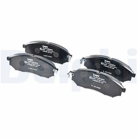 Set Placute Frana,frana Disc Delphi Nissan LP2030