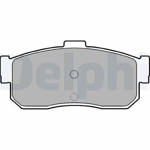 Set Placute Frana,frana Disc Delphi Nissan LP975