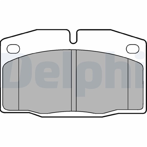 Set Placute Frana,frana Disc Delphi Opel LP415