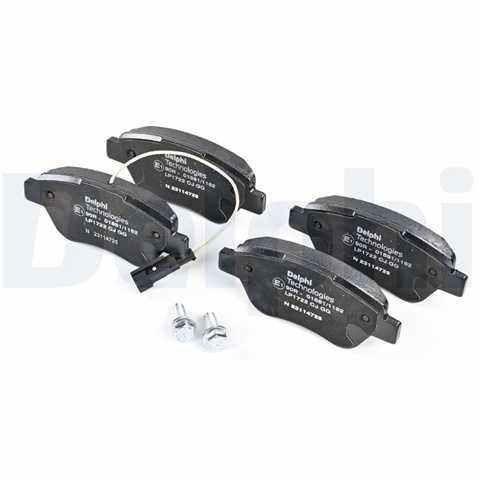 Set Placute Frana,frana Disc Delphi Peugeot LP1722