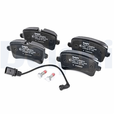 Set Placute Frana,frana Disc Delphi Porsche LP2249