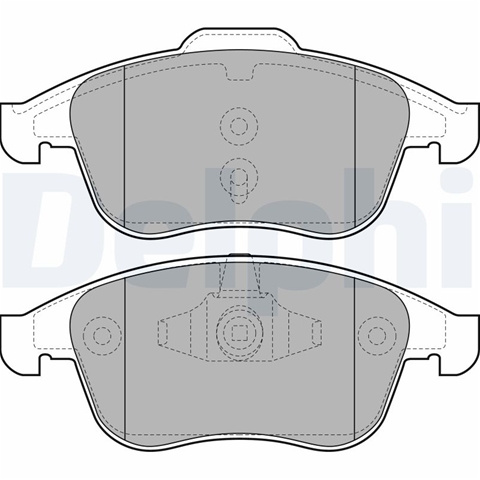Set Placute Frana,frana Disc Delphi Renault LP2079