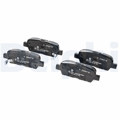 Set Placute Frana,frana Disc Delphi Renault LP3158