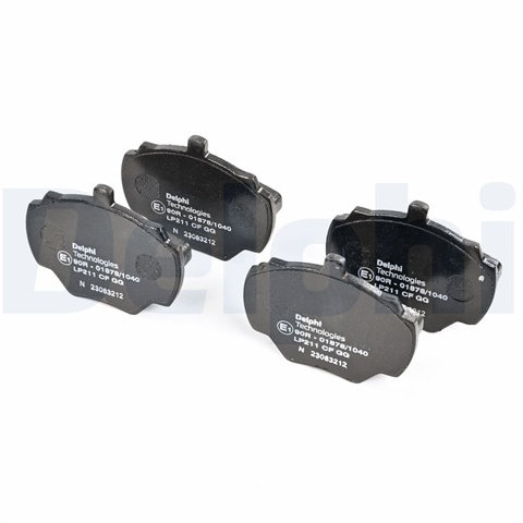 Set Placute Frana,frana Disc Delphi Rover LP211