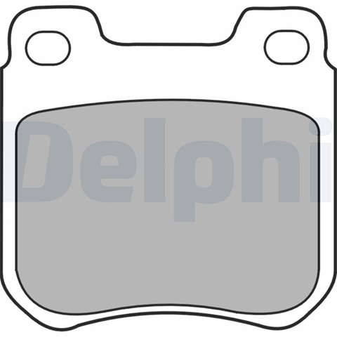 Set Placute Frana,frana Disc Delphi Saab LP1441