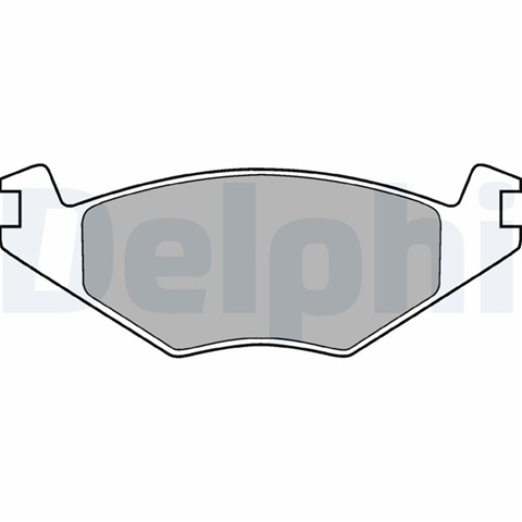 Set Placute Frana,frana Disc Delphi Seat LP505
