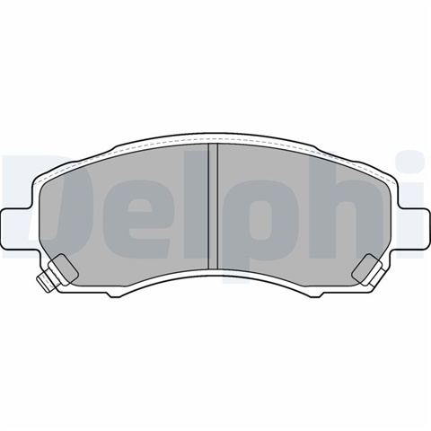 Set Placute Frana,frana Disc Delphi Subaru LP1545