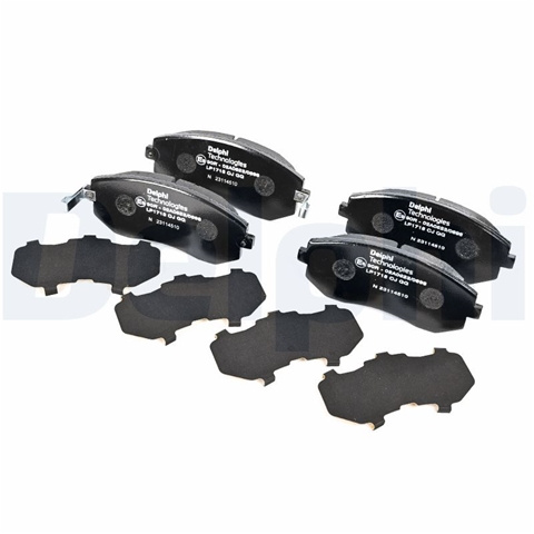 Set Placute Frana,frana Disc Delphi Subaru LP1718