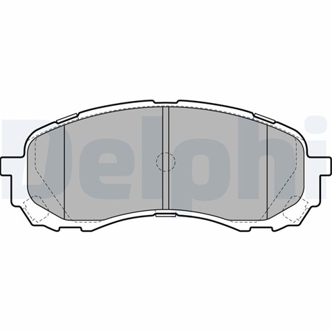Set Placute Frana,frana Disc Delphi Subaru LP2128