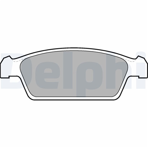 Set Placute Frana,frana Disc Delphi Suzuki LP1100