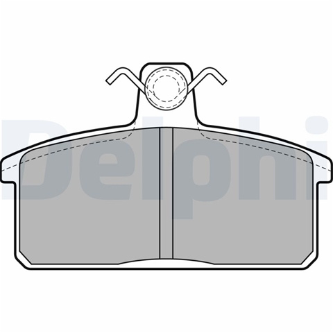 Set Placute Frana,frana Disc Delphi Suzuki LP1201