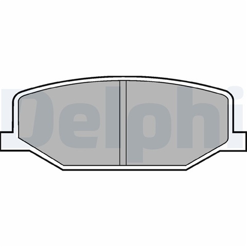 Set Placute Frana,frana Disc Delphi Suzuki LP527