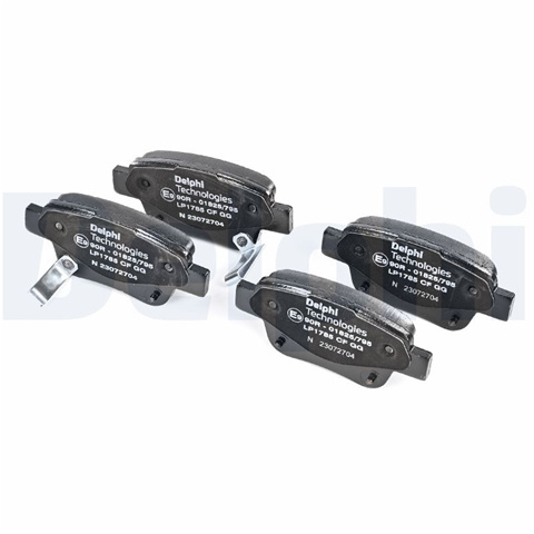 Set Placute Frana,frana Disc Delphi Toyota LP1785