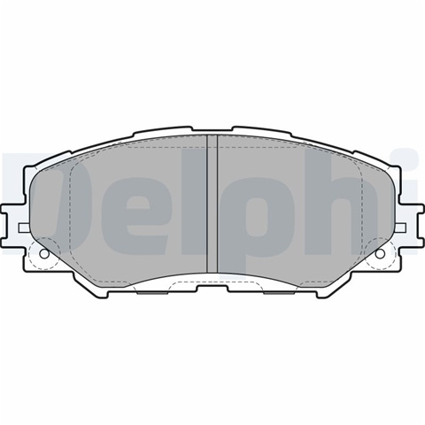 Set Placute Frana,frana Disc Delphi Toyota LP2002
