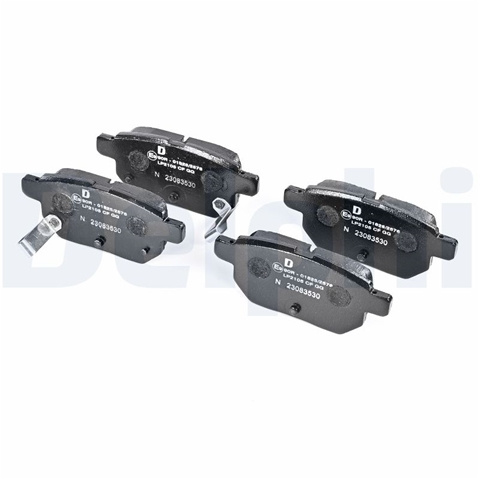 Set Placute Frana,frana Disc Delphi Toyota LP2105