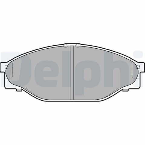 Set Placute Frana,frana Disc Delphi Toyota LP950