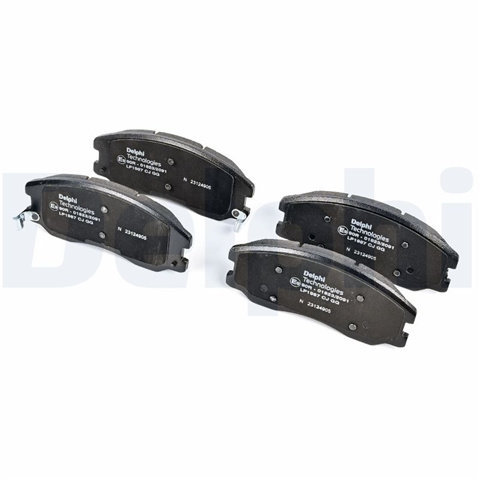 Set Placute Frana,frana Disc Delphi Vauxhall LP1987