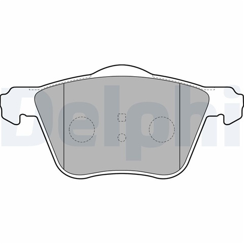 Set Placute Frana,frana Disc Delphi Volvo LP1787