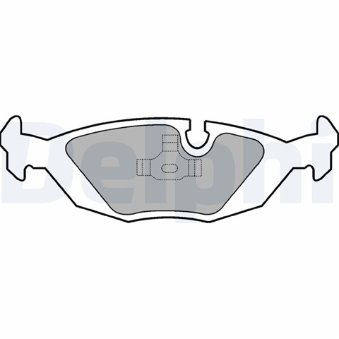 Set Placute Frana,frana Disc Delphi Volvo LP576