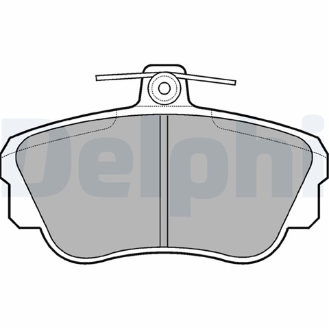 Set Placute Frana,frana Disc Delphi Volvo LP639