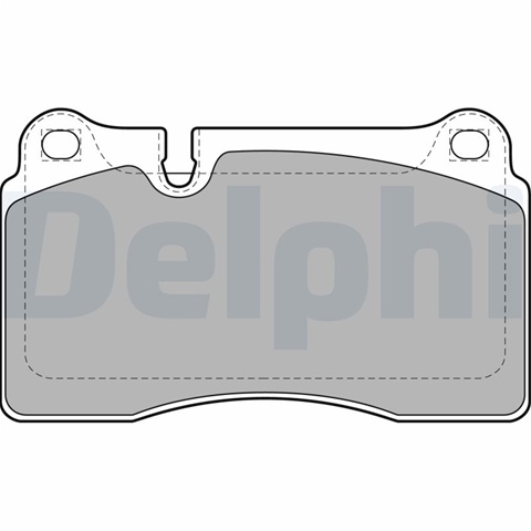 Set Placute Frana,frana Disc Delphi Vw LP2012