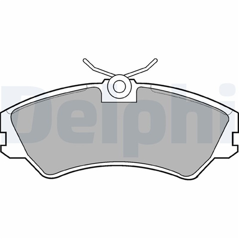 Set Placute Frana,frana Disc Delphi Vw LP668