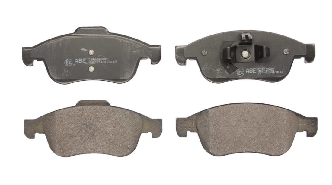 Set placute frana,frana disc FIAT 500X (334) (2014 - 2016) ABE C1R039ABE piesa NOUA