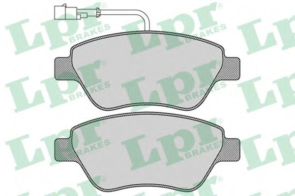 Set placute frana,frana disc FIAT ALBEA (178) (1996 - 2009) LPR 05P1266 piesa NOUA