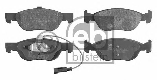 Set placute frana,frana disc FIAT BRAVA (182) (1995 - 2003) FEBI BILSTEIN 16091 piesa NOUA